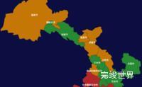 甘肃省地图geoJson效果实例下载